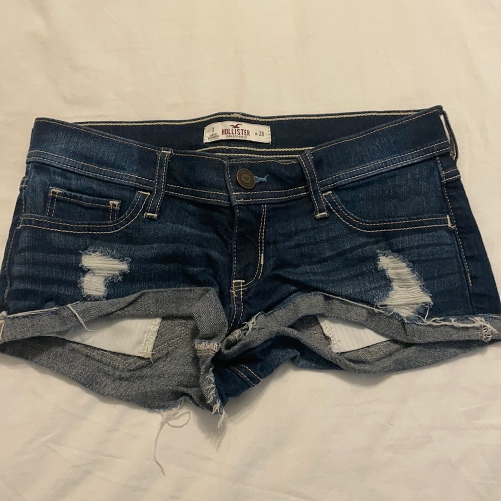 Dark Wash Jean Shorts